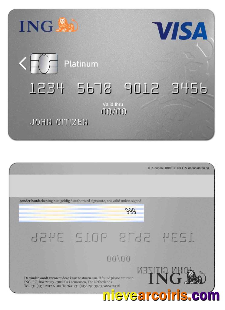 Netherlands ING VISA